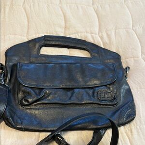 Black Leather Handbag
